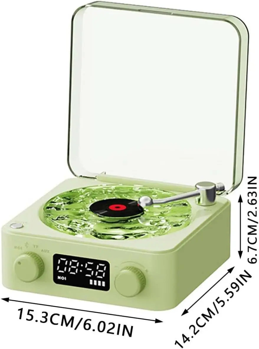 Mini-Retro-Bluetooth-Lautsprecher mit weißem Rauschen